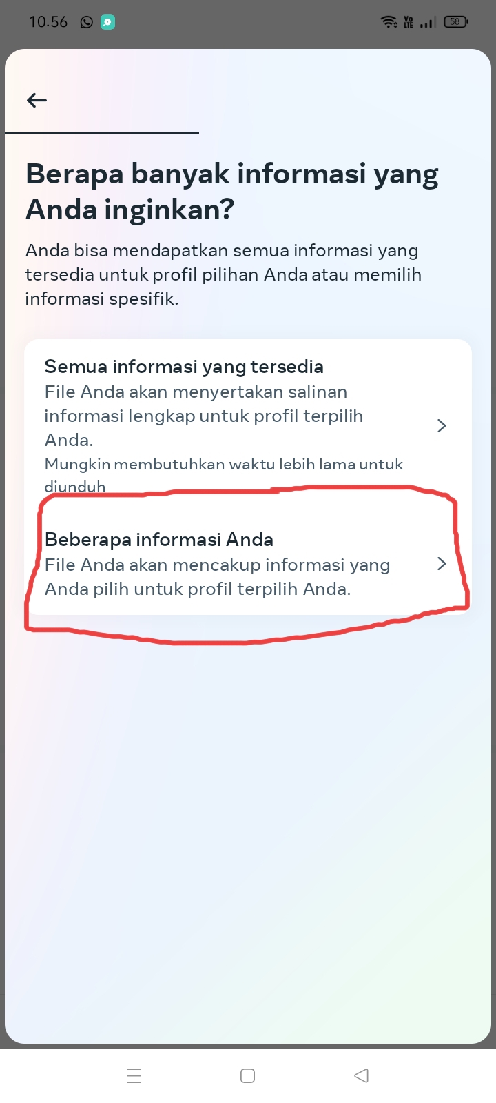 Step 7: Some of Your Information